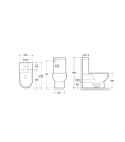 Wall Faced Toilet Suite Specifications